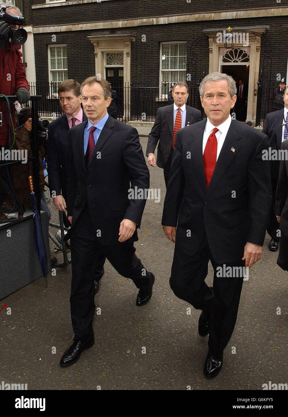 George Bush Tony Blair Painting