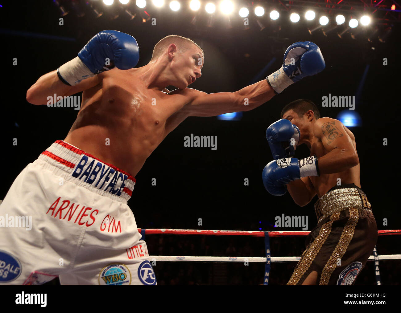 Boxing Liverpool Echo Arena Stock Photo Alamy