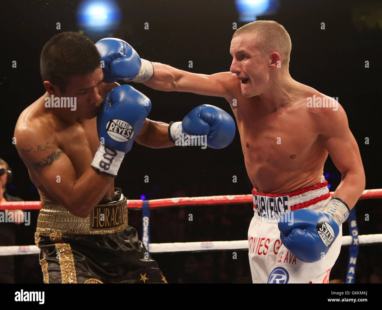 Boxing Liverpool Echo Arena Stock Photo Alamy