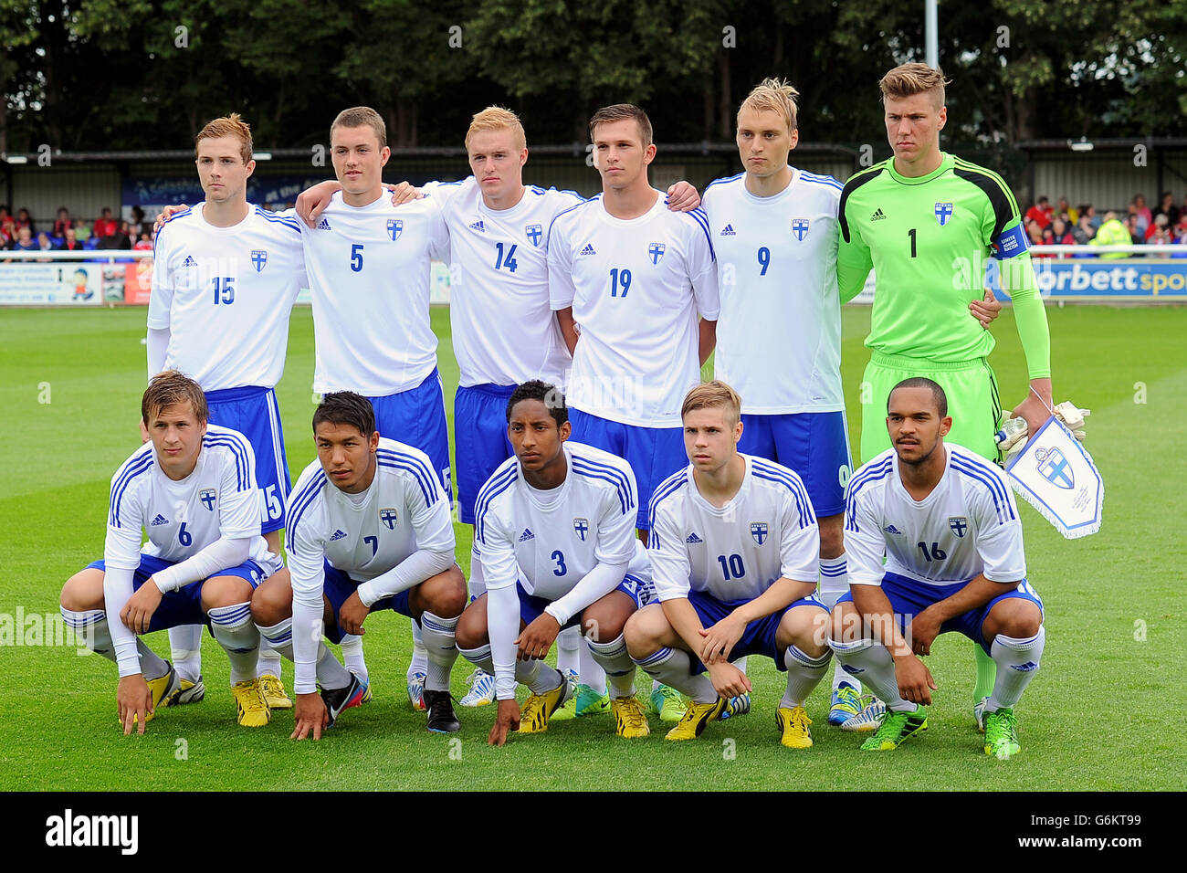 Soccer 2015 Uefa Under 21 Qualifying Wales Under 21 S V Finland Stock Photo Alamy
