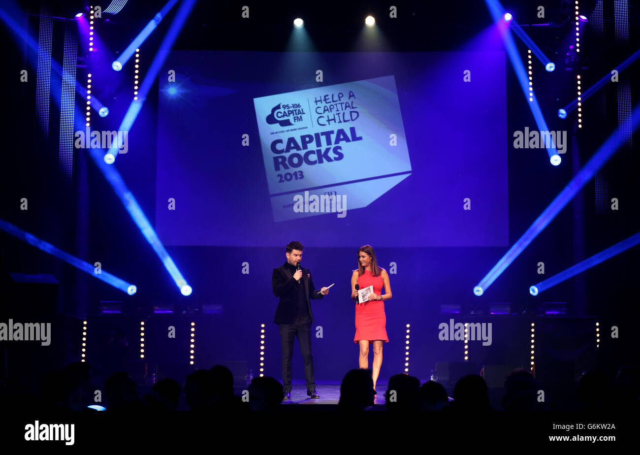 Presenters dave berry lisa snowdon capital rocks held roundhouse hi-res