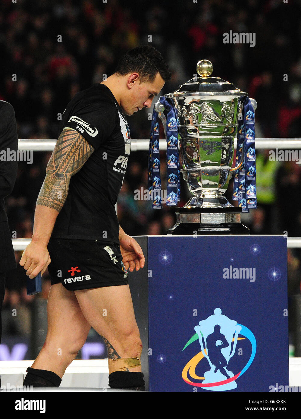Rugby League - World Cup 2013 - Final - New Zealand v Australia - Old Trafford Stock Photo