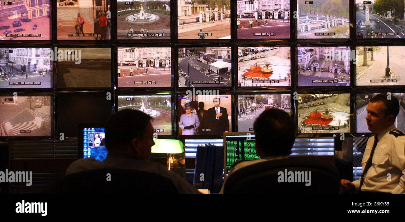 Cctv Security For Bush Visit Hi res Stock Photography And Images Alamy