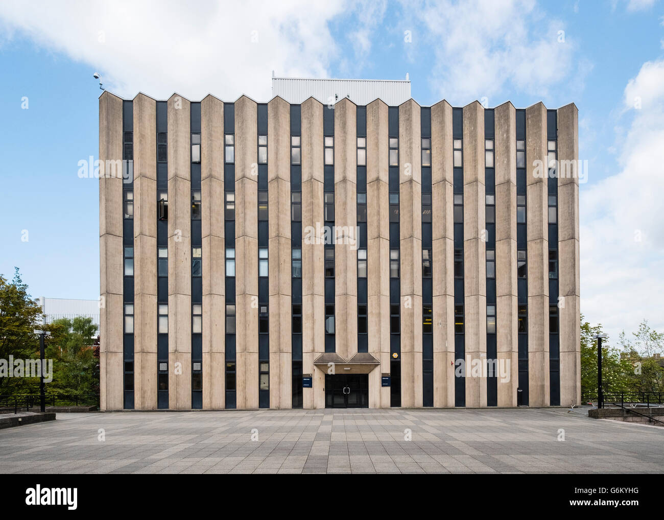 Wolfson Centre building at Strathclyde University in Glasgow, Scotland, United Kingdom Stock Photo