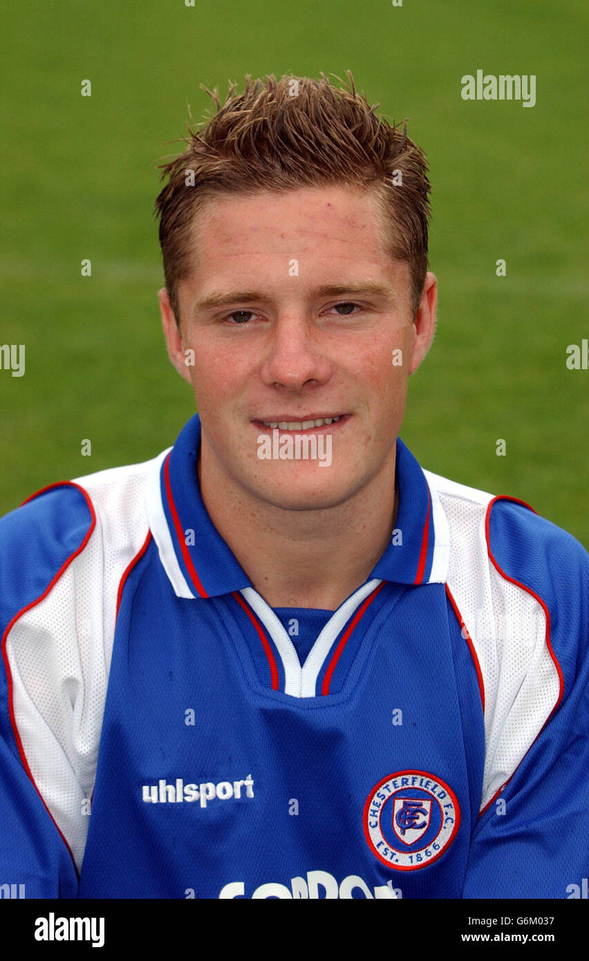 Chesterfield Football Club. Chesterfield's Stephen Warne at Saltergate