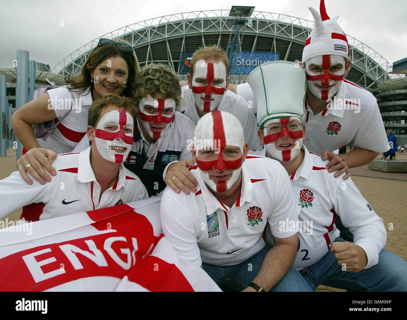 Rugby england st george flag hi-res stock photography and images - Alamy