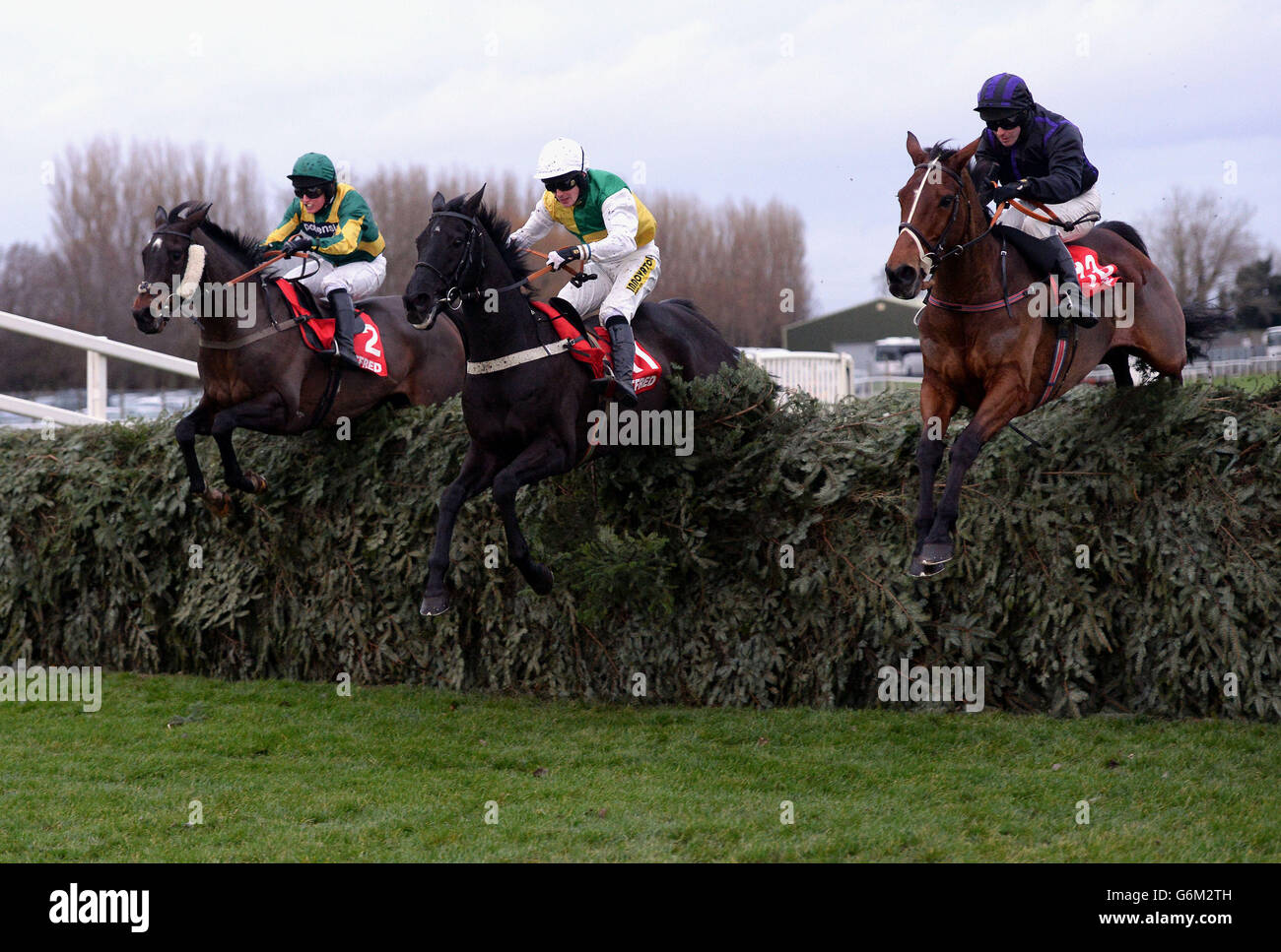 Rebel Rebellion and Ryan Mahon (left) jumps alongside Gansey and Ryan ...