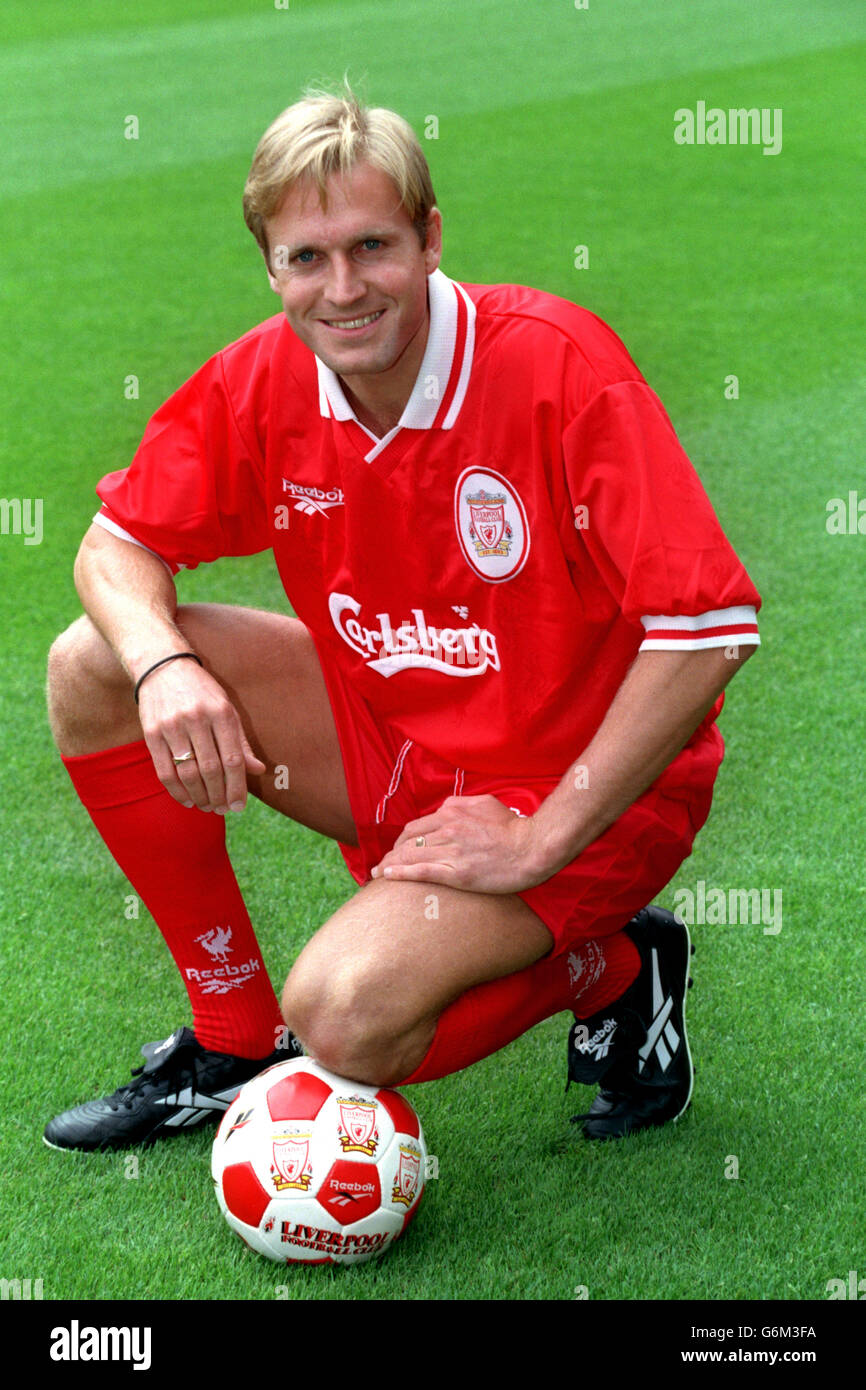 SOCCER - Reebok - Liverpool New Kit Launch Stock Photo - Alamy