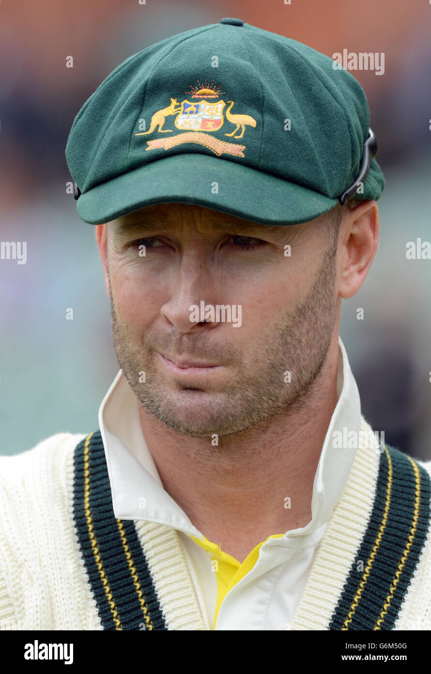 Australia's Michael Clarke during the Second Test Match at the Adelaide