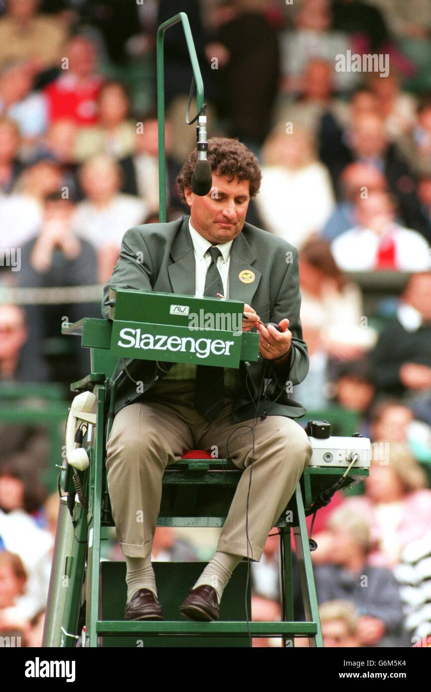 Tennis Wimbledon Championships 1996 Stock Photo Alamy