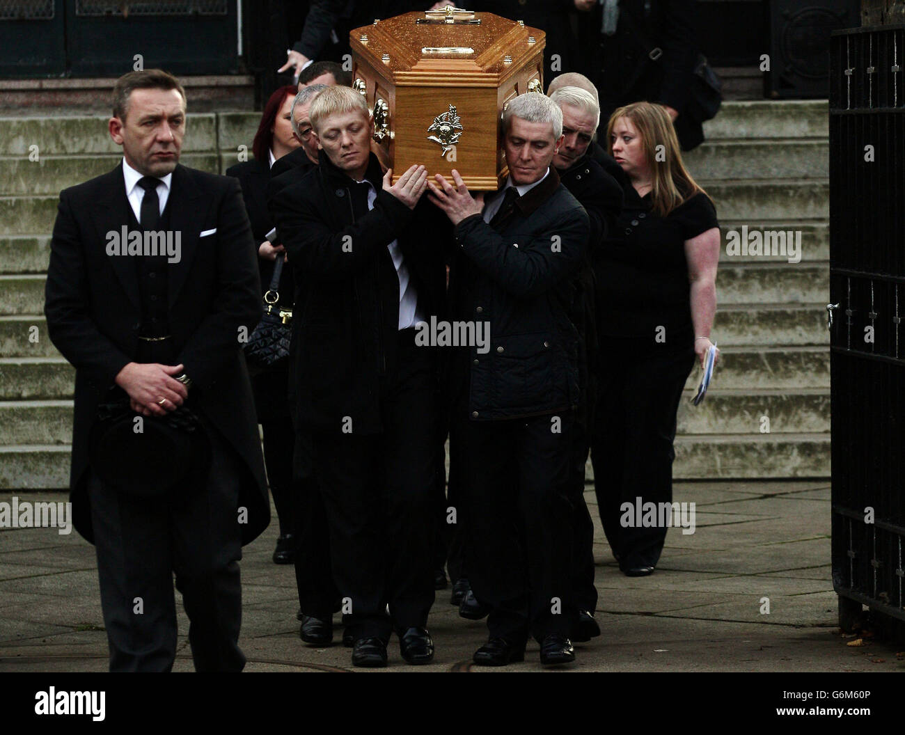 John Mcgarrigle Funeral Stock Photo - Alamy