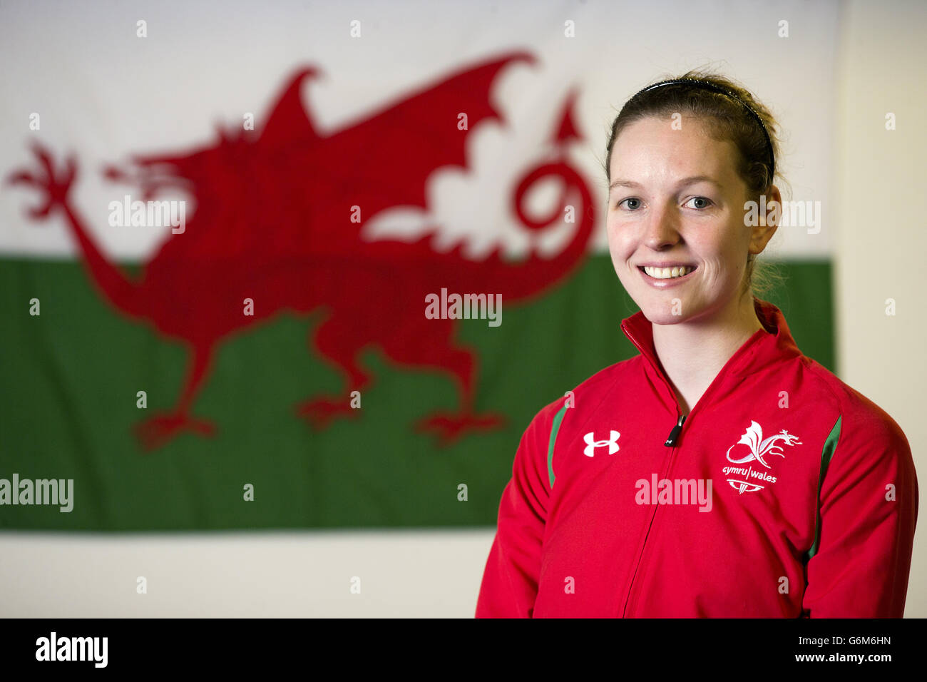 Carissa Turner of the Wales Commonwealth Badminton team during the