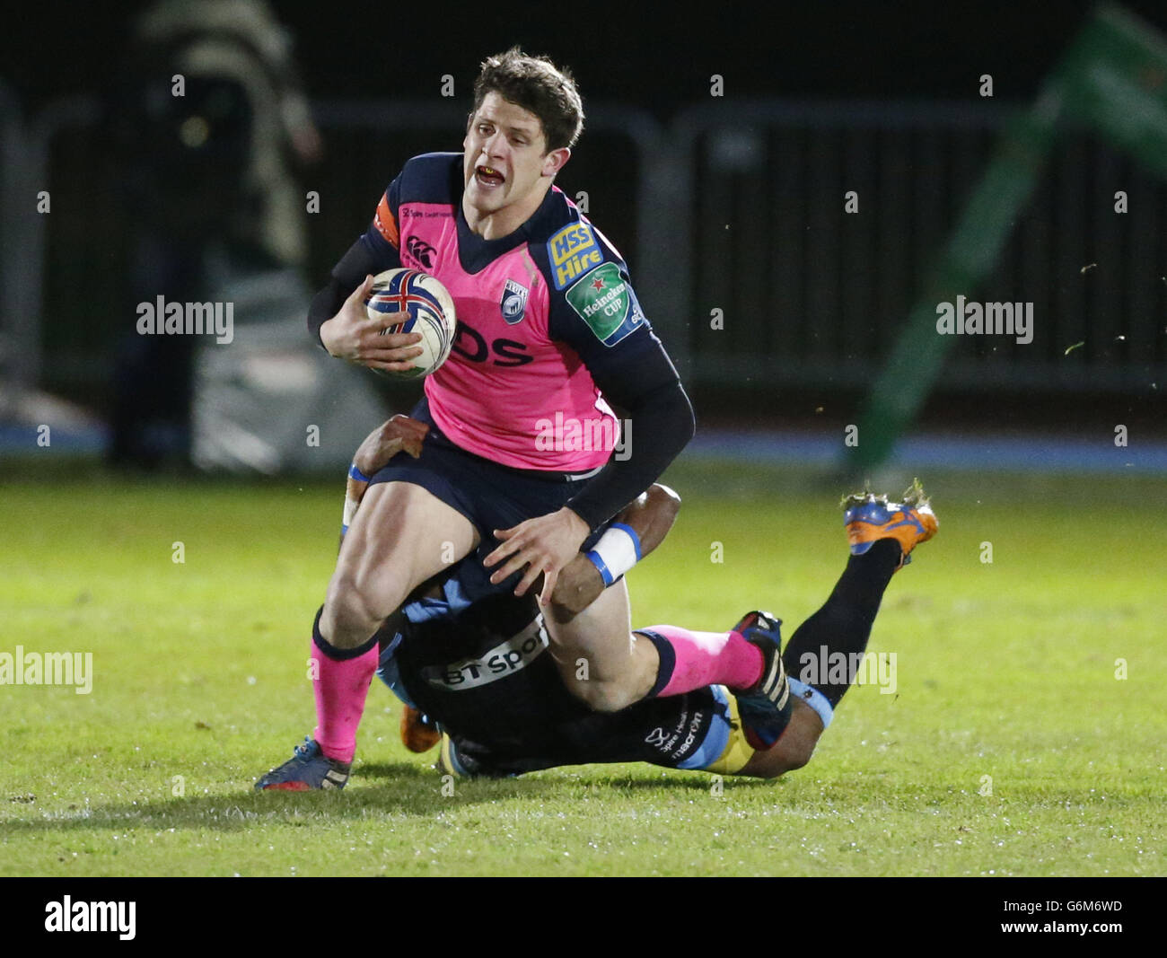 Glasgow warriors niko matawalu during the heineken cup hi-res stock  photography and images - Alamy