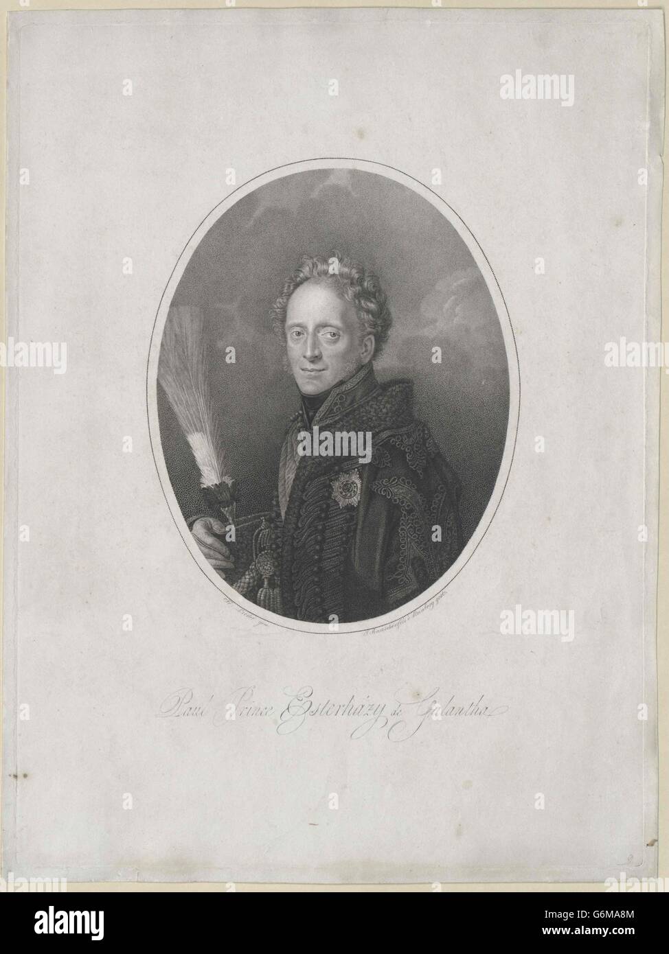EsterházyGalántha, Paul Anton Fürst Stock Photo Alamy