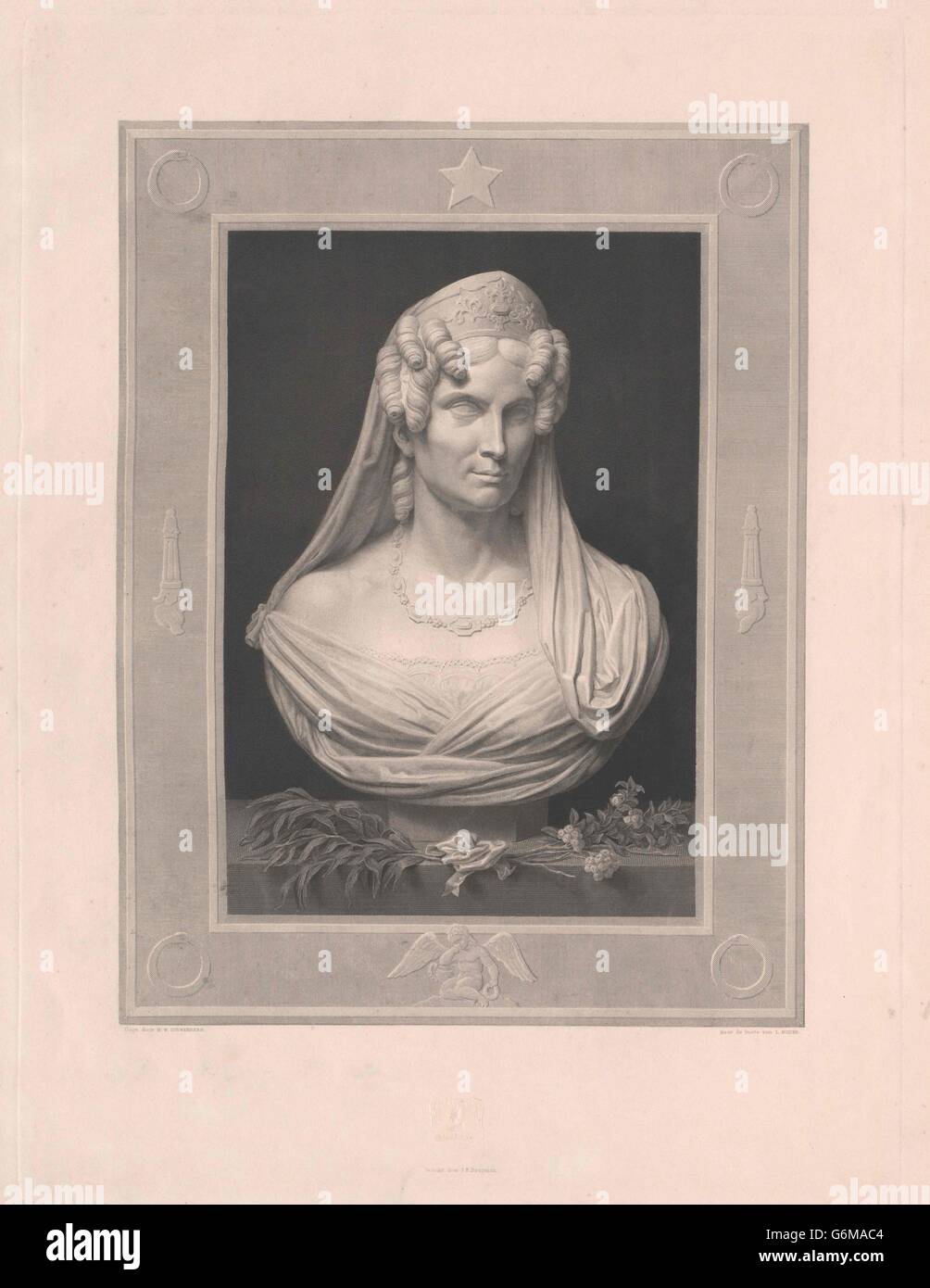 Wilhelmine, Prinzessin von Preußen Stock Photo