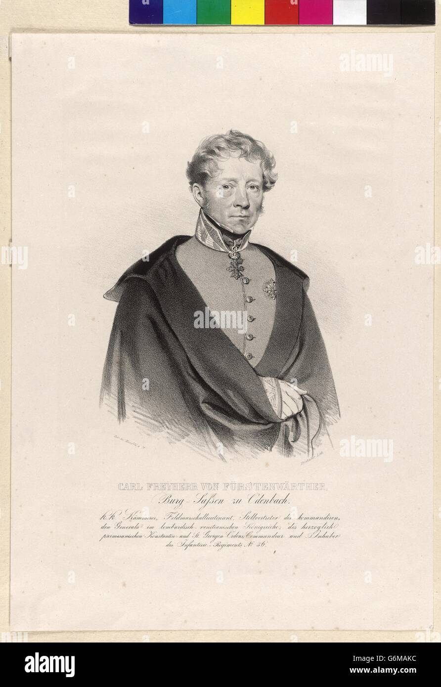Fürstenwärther, Friedrich Karl Ludwig Freiherr von Stock Photo Alamy