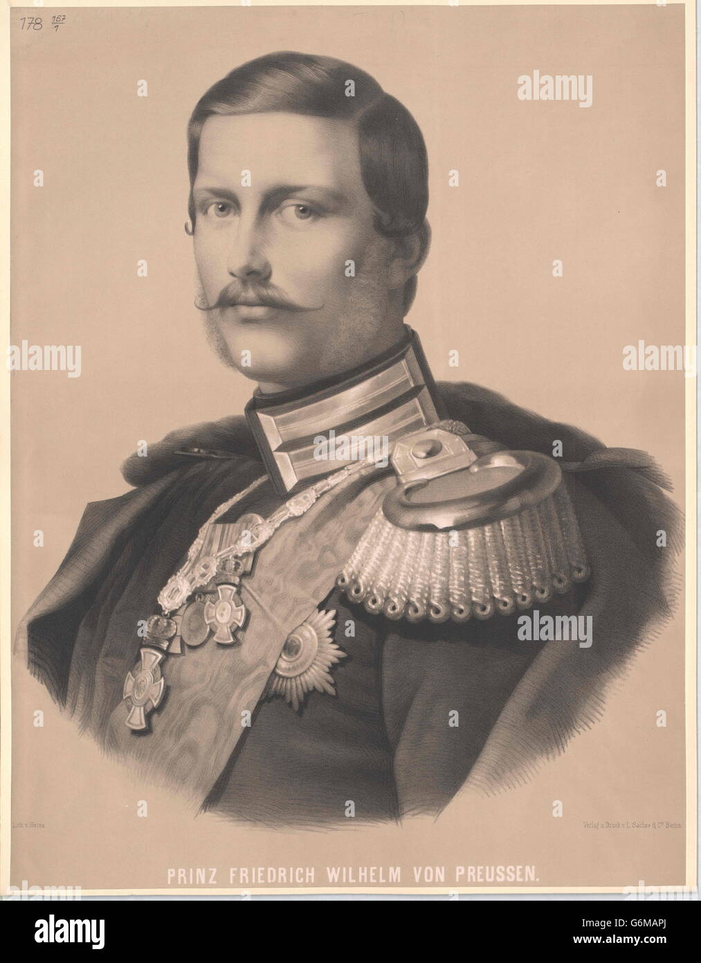 Friedrich III., Deutscher Kaiser und König von Preußen Stock Photo Alamy Friedrich III., Deutscher Kaiser und König von Preußen Stock Photo Alamy