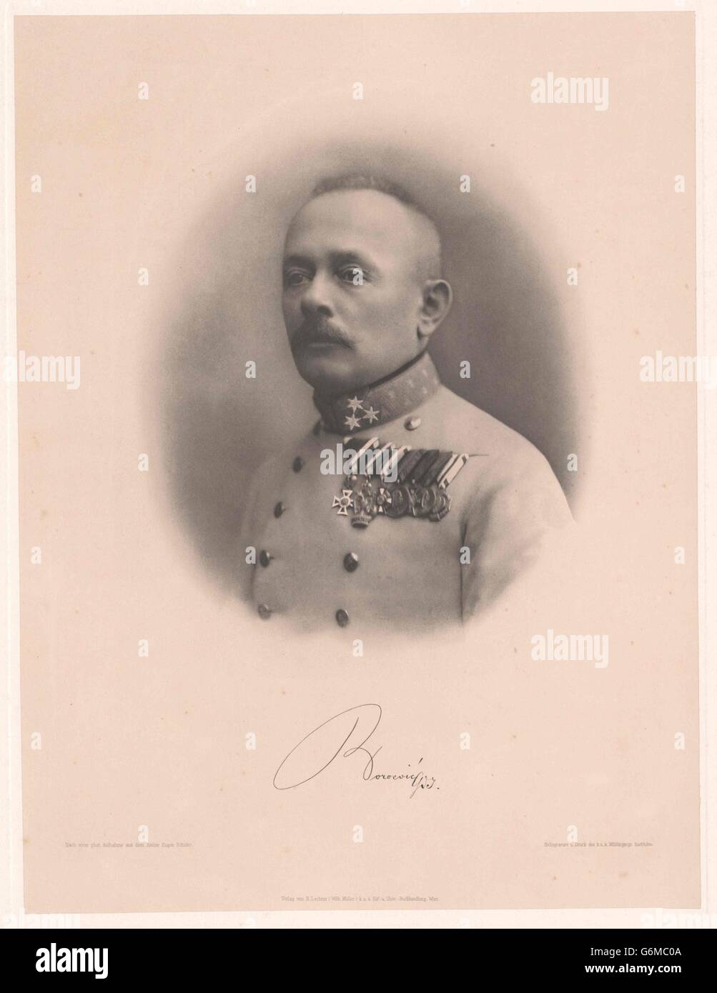 BoroevicBojna, Svetozar von Stock Photo Alamy