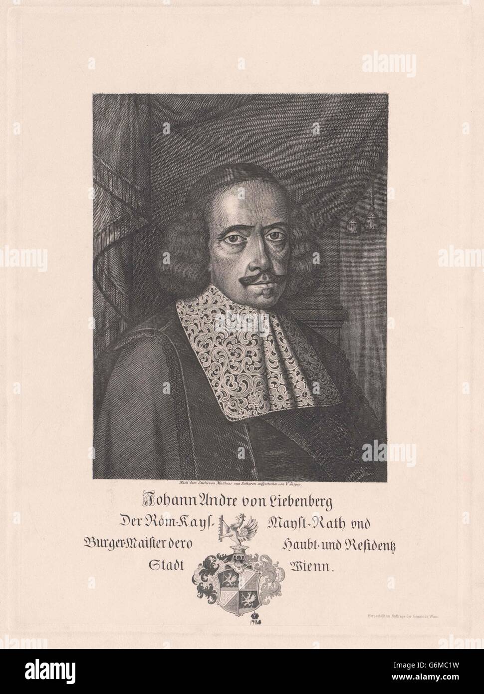 Liebenberg, Johann Andreas von Stock Photo