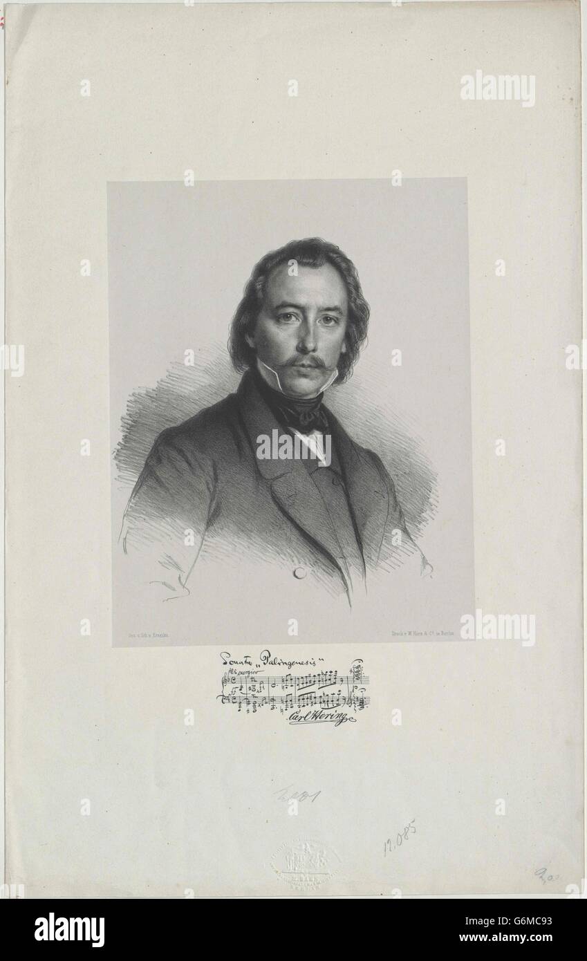 Hering, Karl Friedrich Stock Photo - Alamy