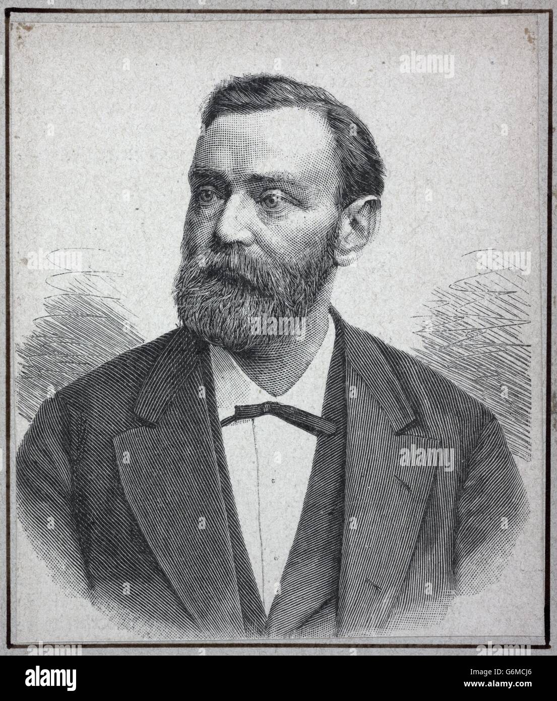 Nobel, Alfred Stock Photo