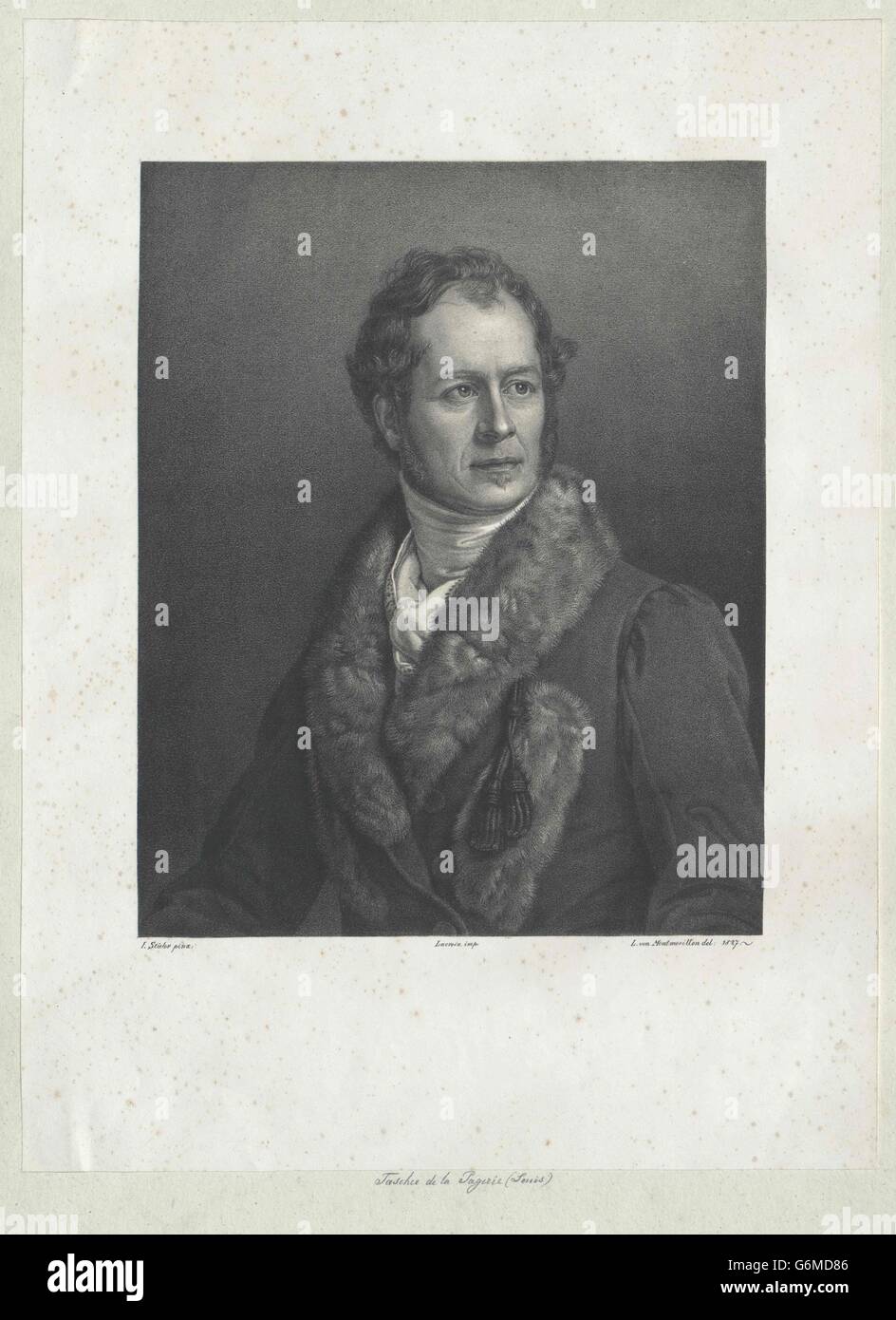 Tascher de la Pagerie, Louis-Robert-Pierre-Claude Comte Stock Photo