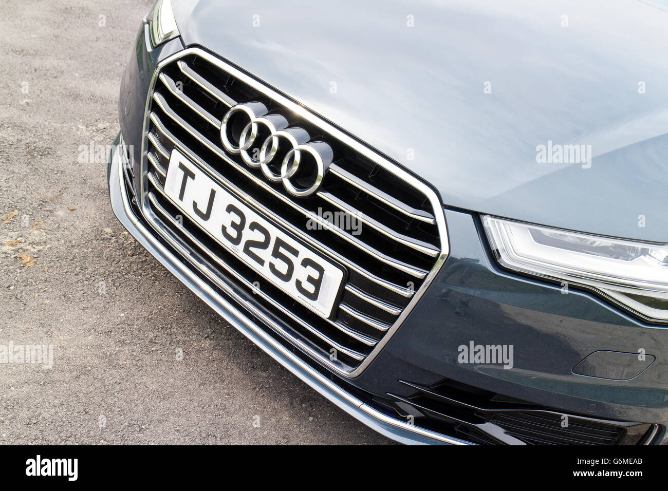 Hong Kong, China 21. April 2016: Audi A5 35 TFSI 2016 Schlüssel am