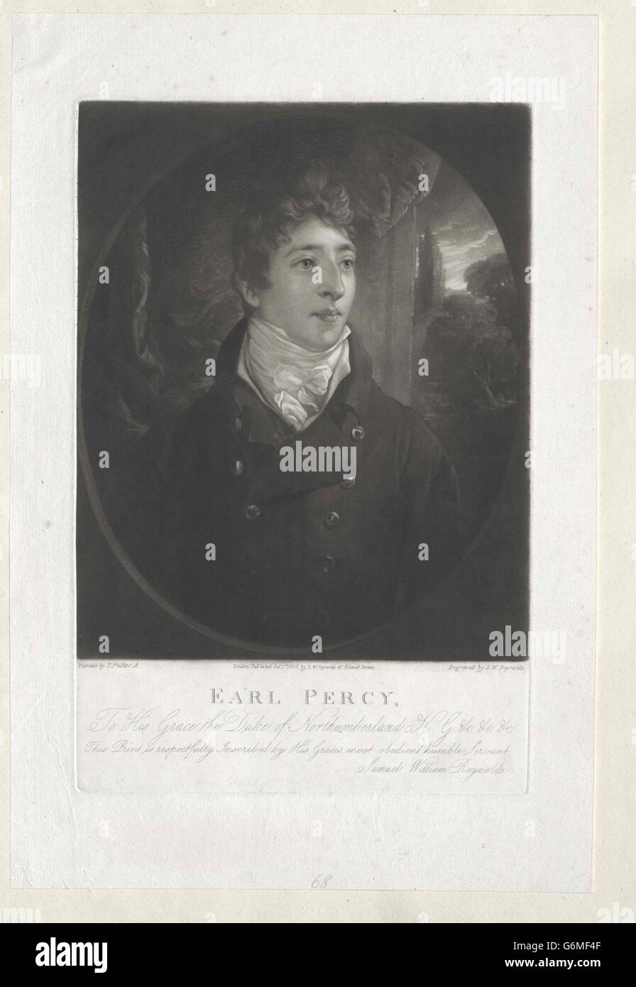 Percy, 3. Duke of Northumberland, Hugh Stock Photo Alamy