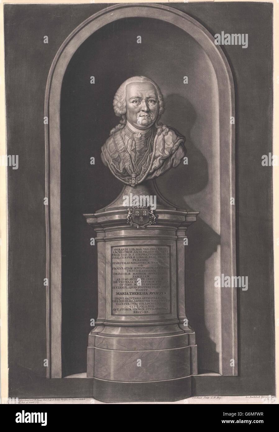 Swieten, Gerard Freiherr van Stock Photo Alamy