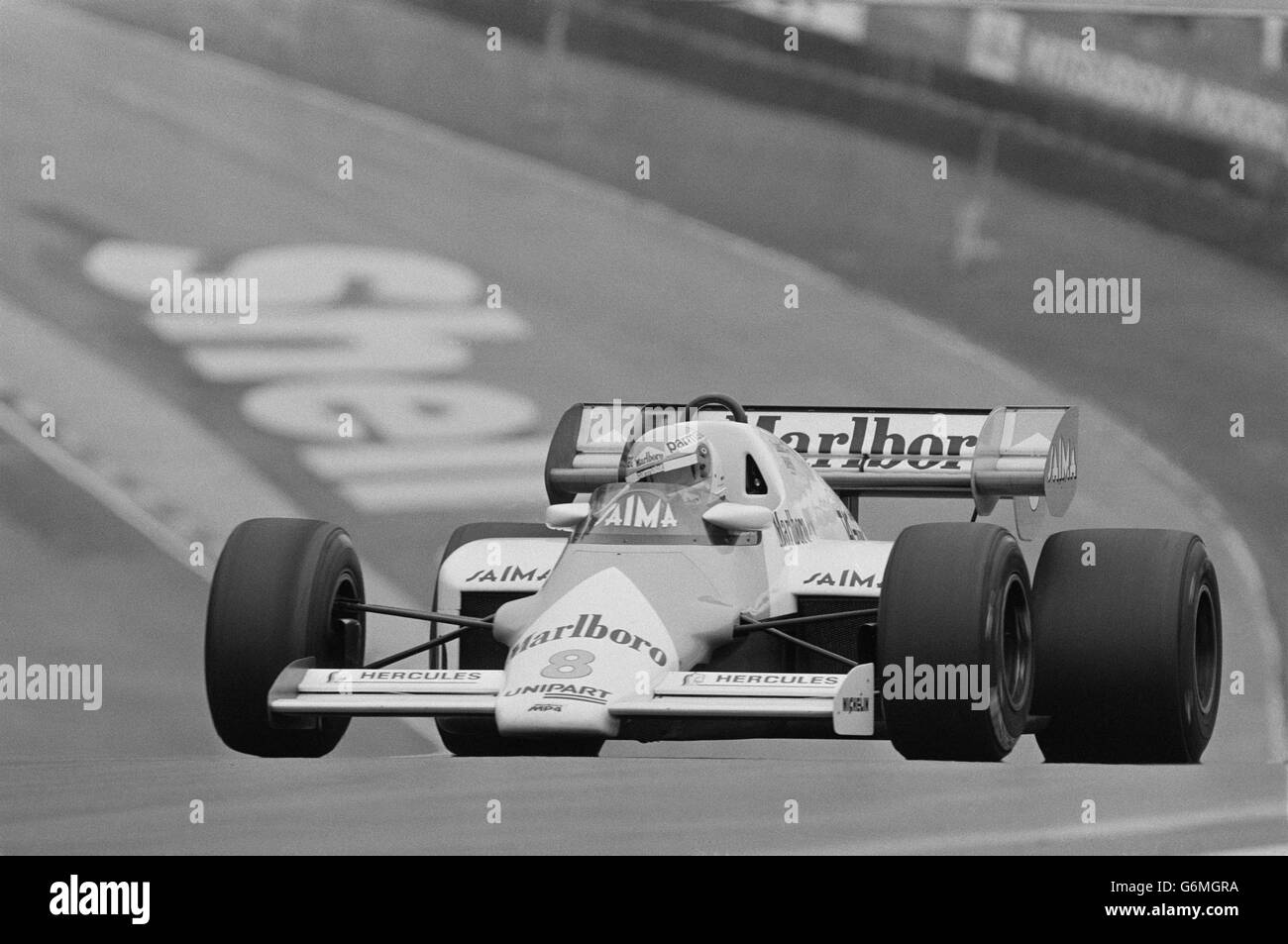 Grand prix racer Black and White Stock Photos & Images Alamy