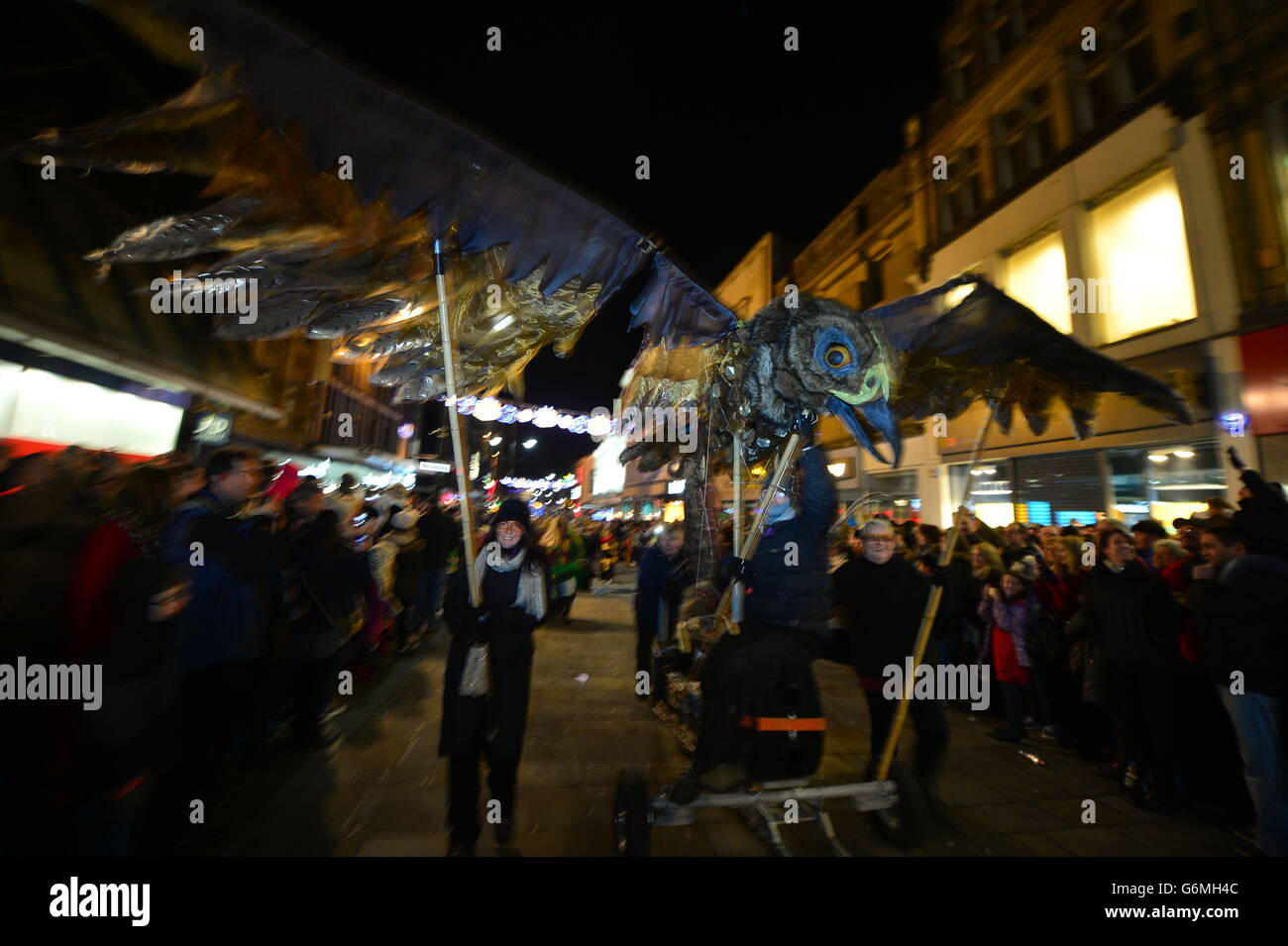 Performers at the New Year