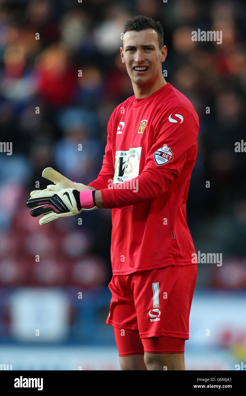 Soccer - Sky Bet Championship - Huddersfield Town v Yeovil Town - The John Smith's Stadium. Marek Stech, Yeovil Town goalkeeper Stock Photo