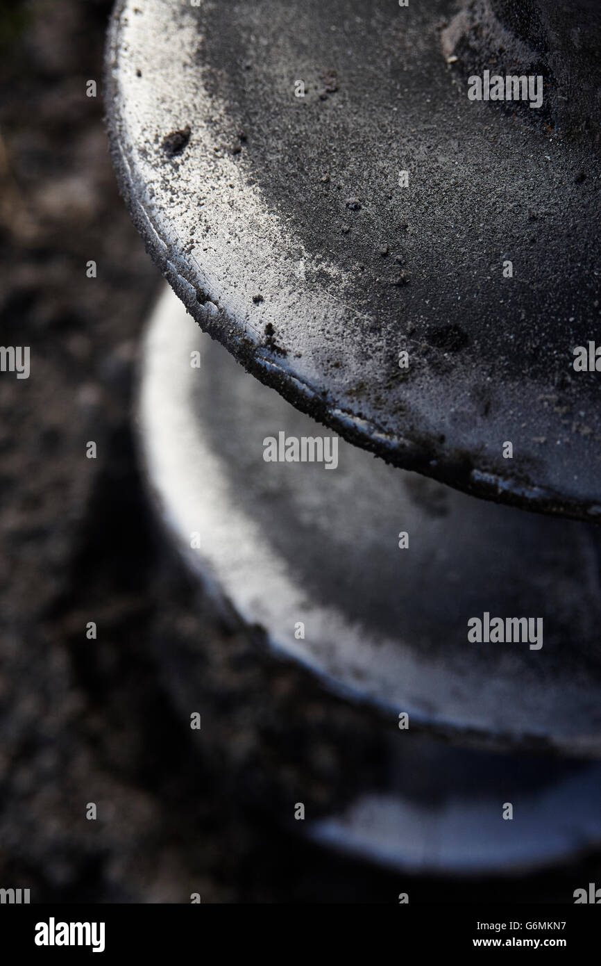 Drill, Hole Borer at a construction site. Stock Photo