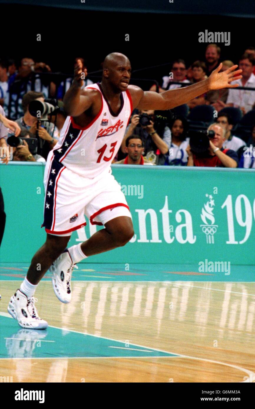 1996 Olympic Games, Atlanta Mens Basketball Stock Photo Alamy