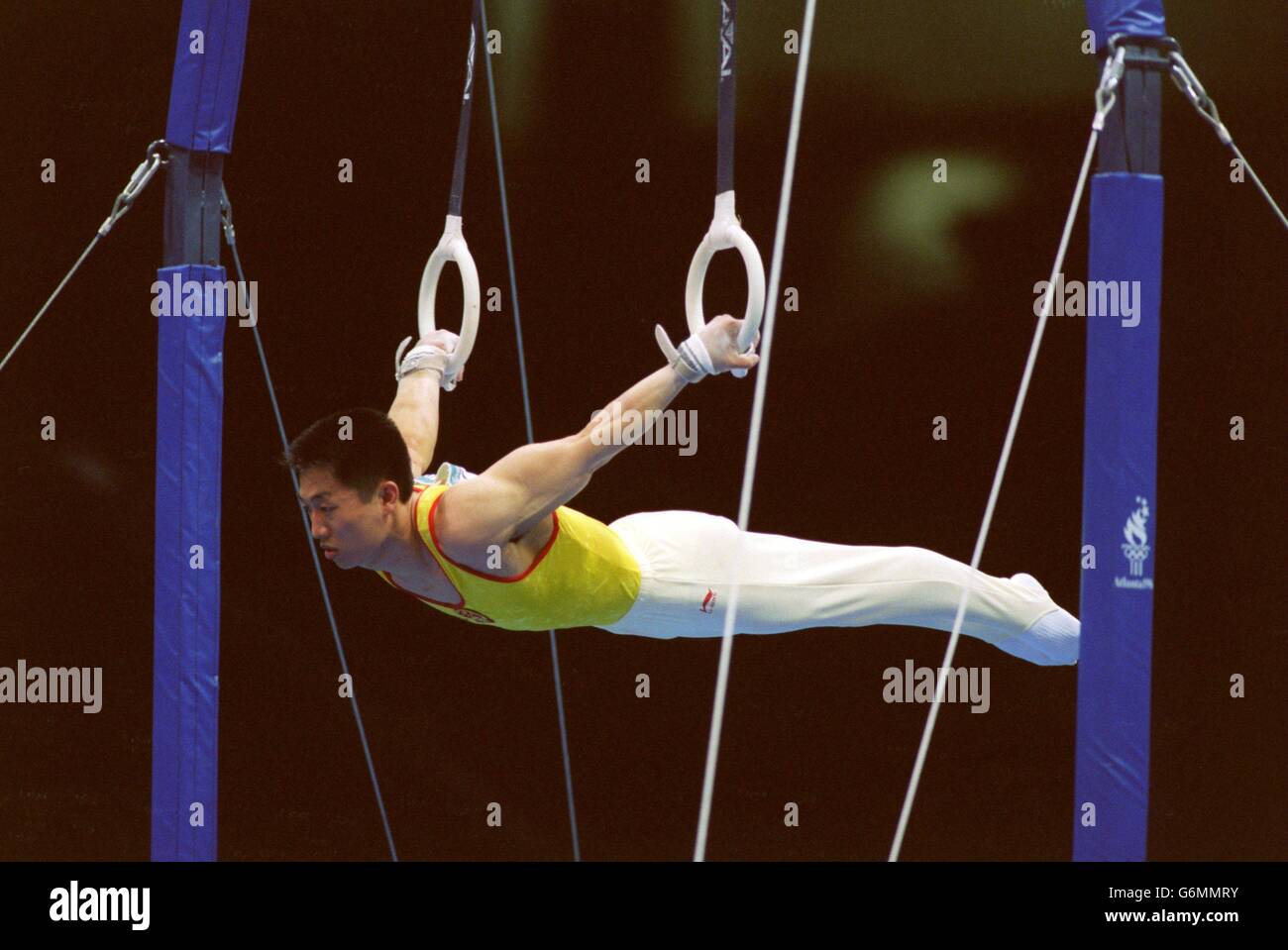 20 jul 96 olympic mens gymnastics jian shen hires stock photography and images Alamy