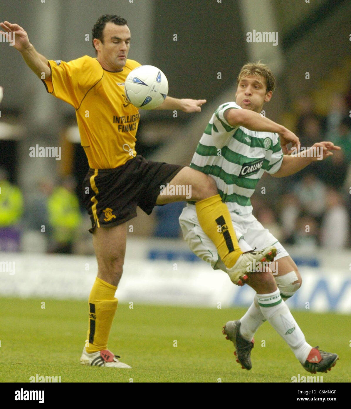 Celtic V Livingston Stock Photo - Alamy