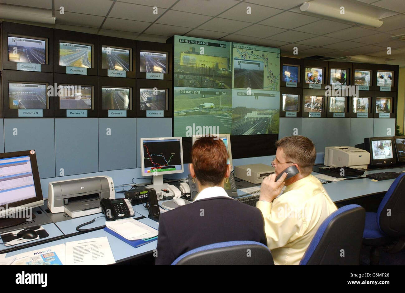 Motorway control centre hi-res stock photography and images - Alamy