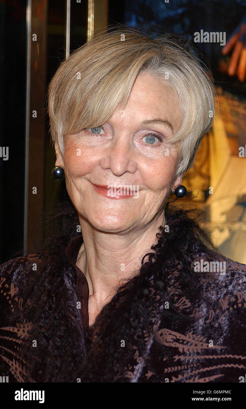 Actress Sheila Hancock arrives for the world charity premiere of Peter
