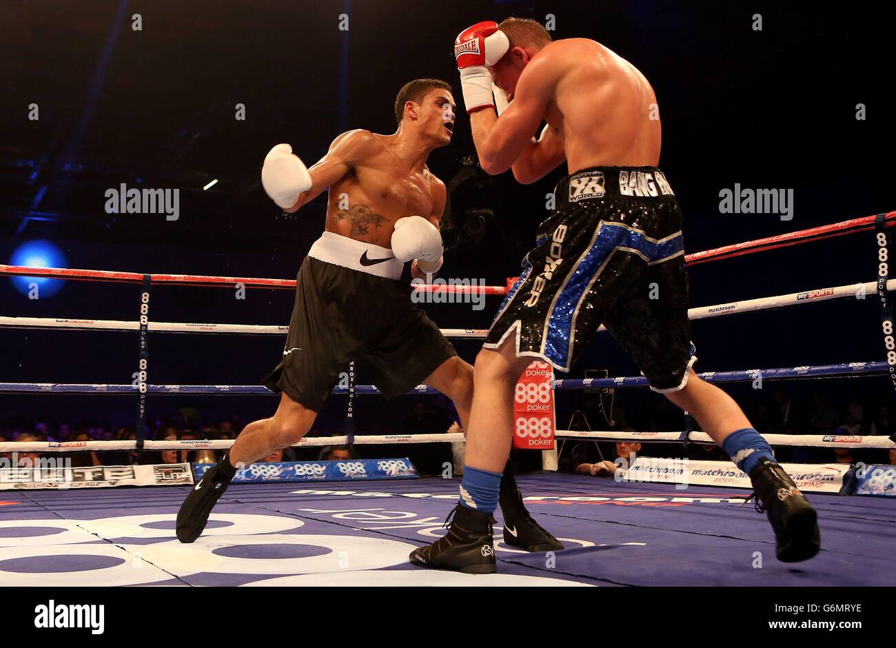 Boxing - Matchroom Christmas Show - ExCel Arena Stock Photo - Alamy