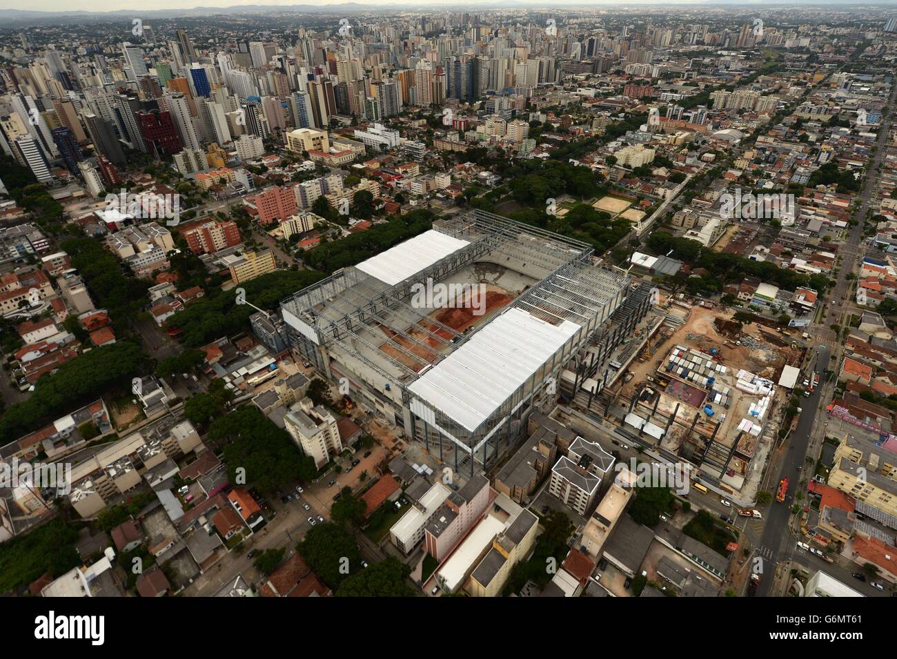 Soccer - FIFA Brazil World Cup 2014 - Arena da Baixada Stock Photo