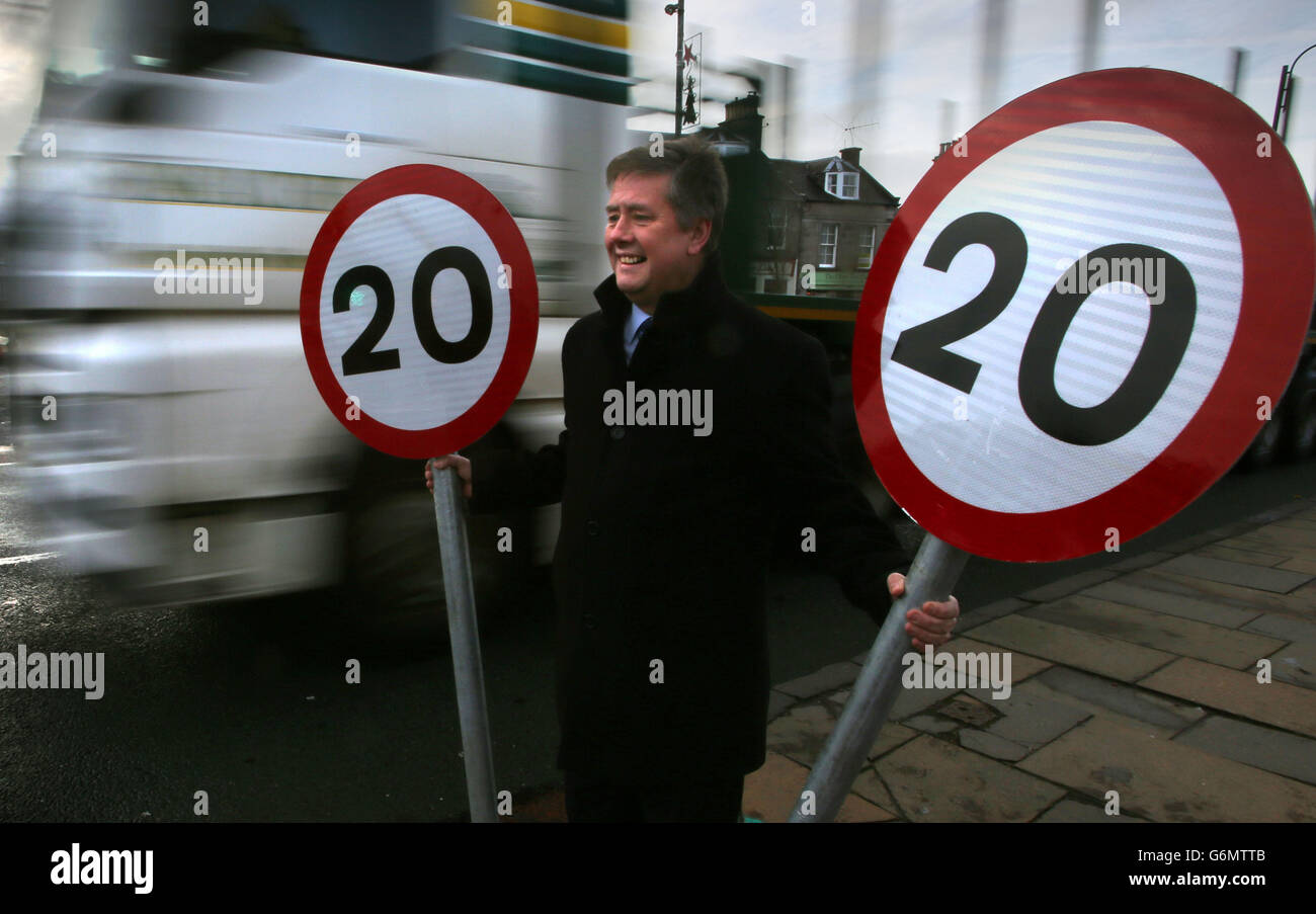 Scotland speed limit proposals Stock Photo Alamy