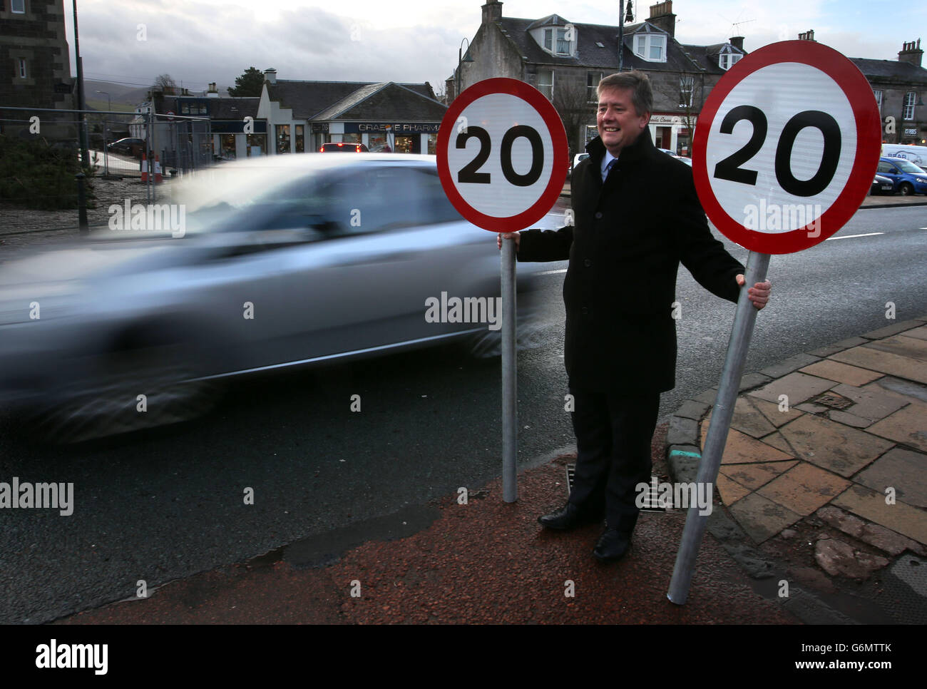 Scotland speed limit proposals Stock Photo Alamy