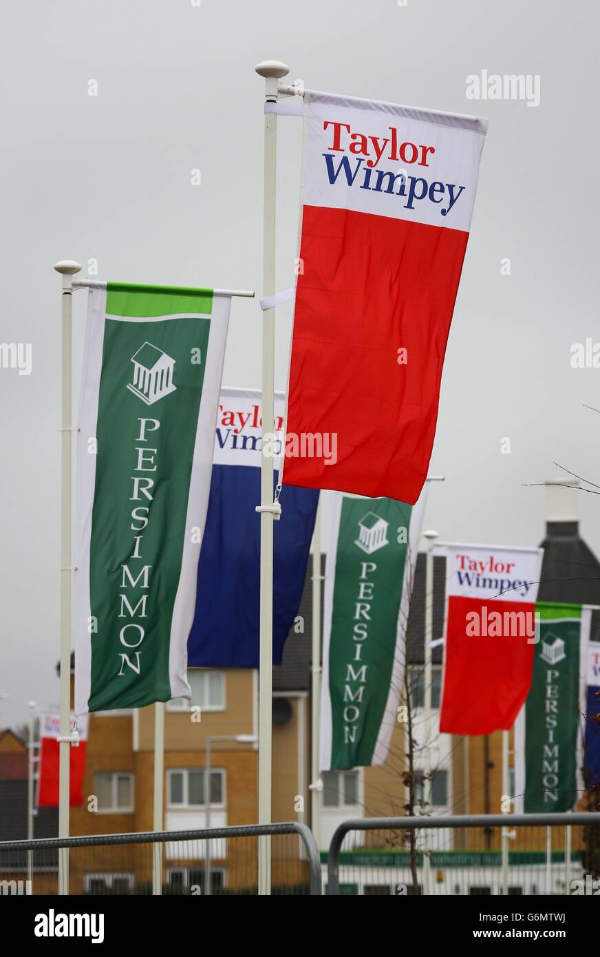Miliband plan to boost housing Stock Photo