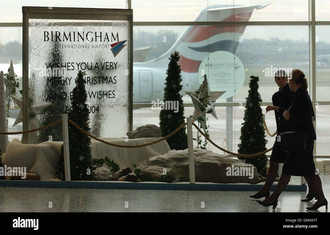 Terminal building birmingham international airport hires stock
