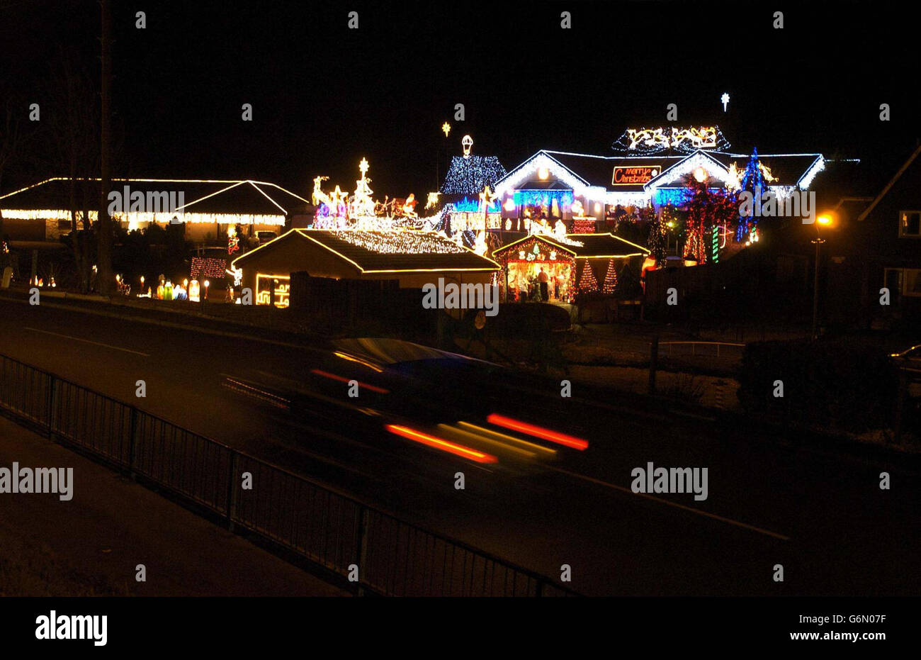 SCOTLAND Lights 5 Stock Photo Alamy