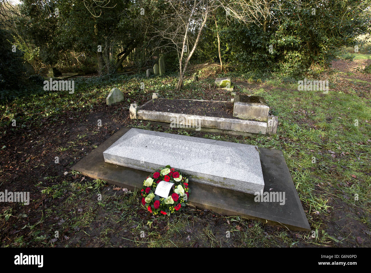 Ebenezer Morley Grave Barnes Cemetery Stock Photo Alamy