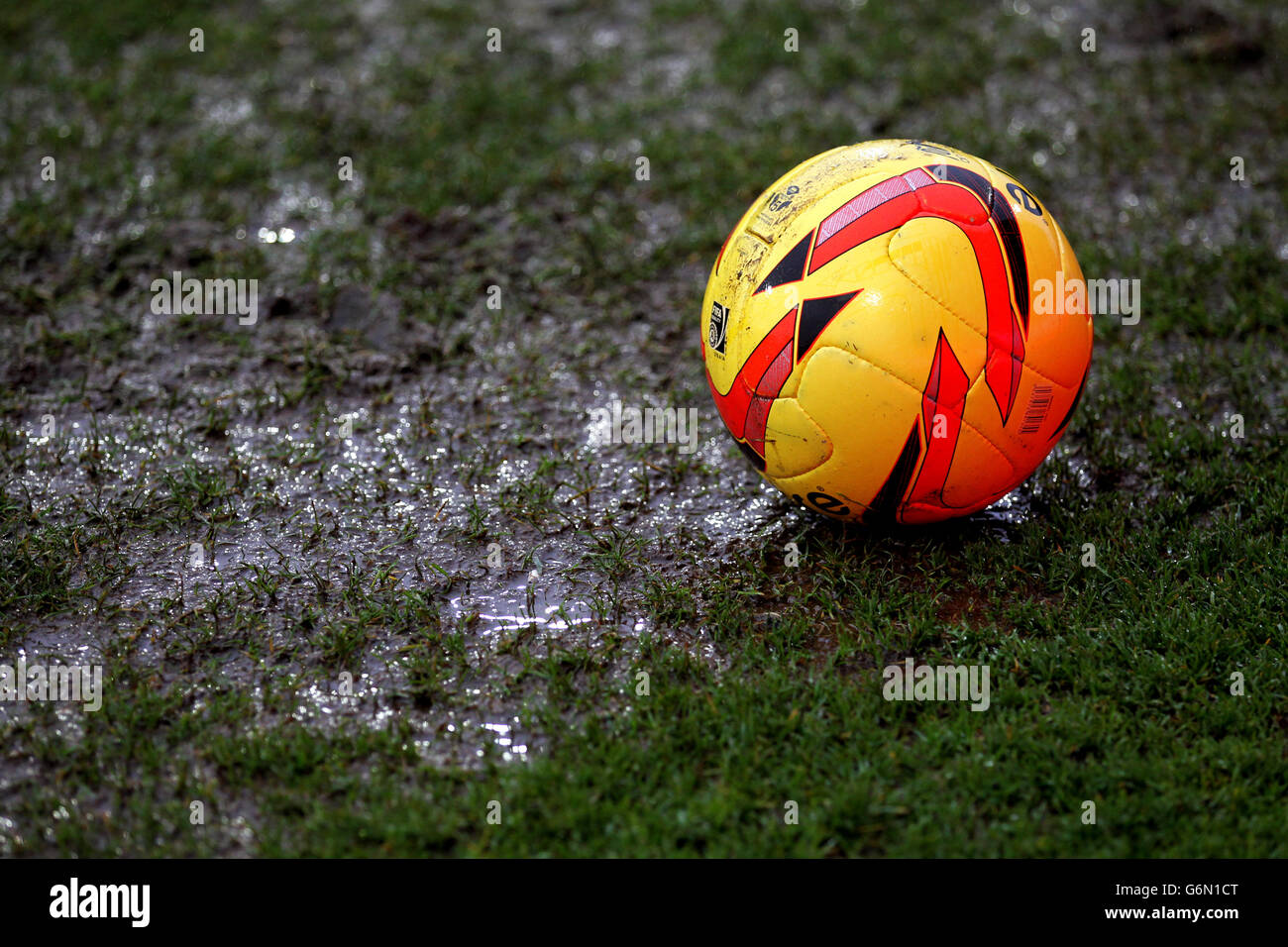Soccer - Sky Bet League One - Swindon Town v Coventry City - County Ground. The match day match ball Stock Photo
