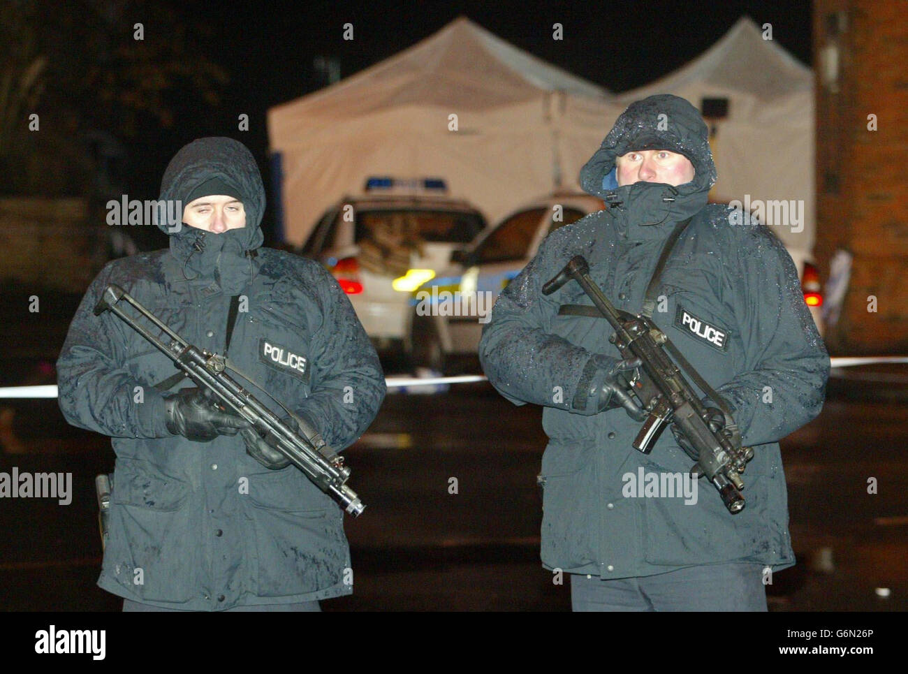 Leeds Police shooting Stock Photo Alamy