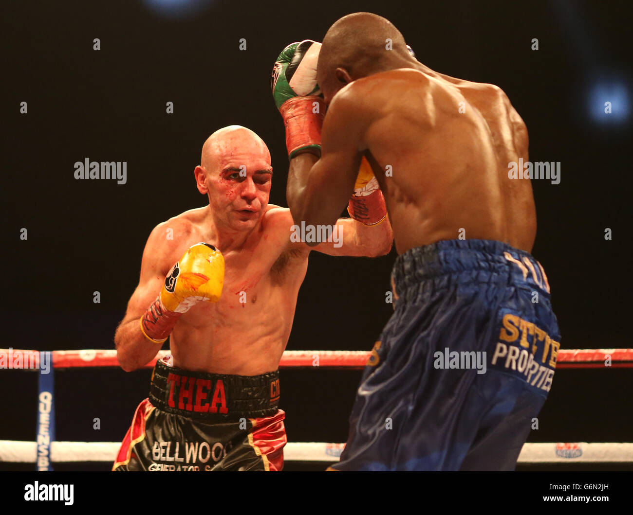 Boxing First Direct Arena Leeds Stock Photo Alamy