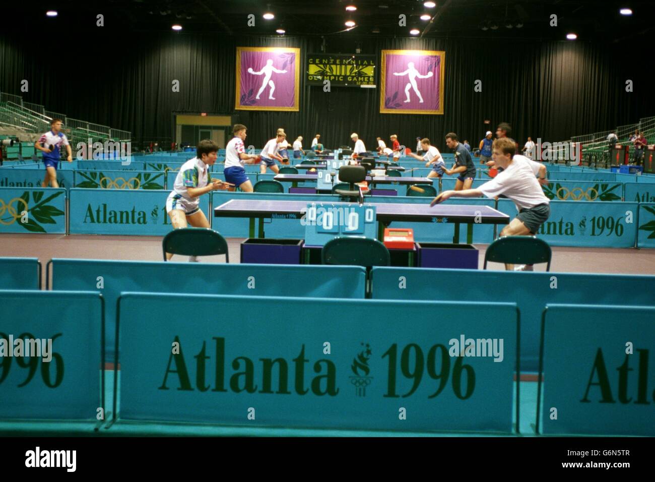 17JUL96 Olympic Preview Table Tennis Venue World